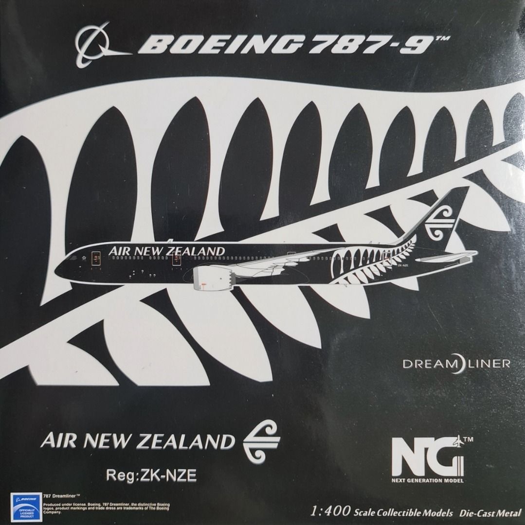 NGModels Air New Zealand Boeing 787-9 Dreamliner ZK-NZE 