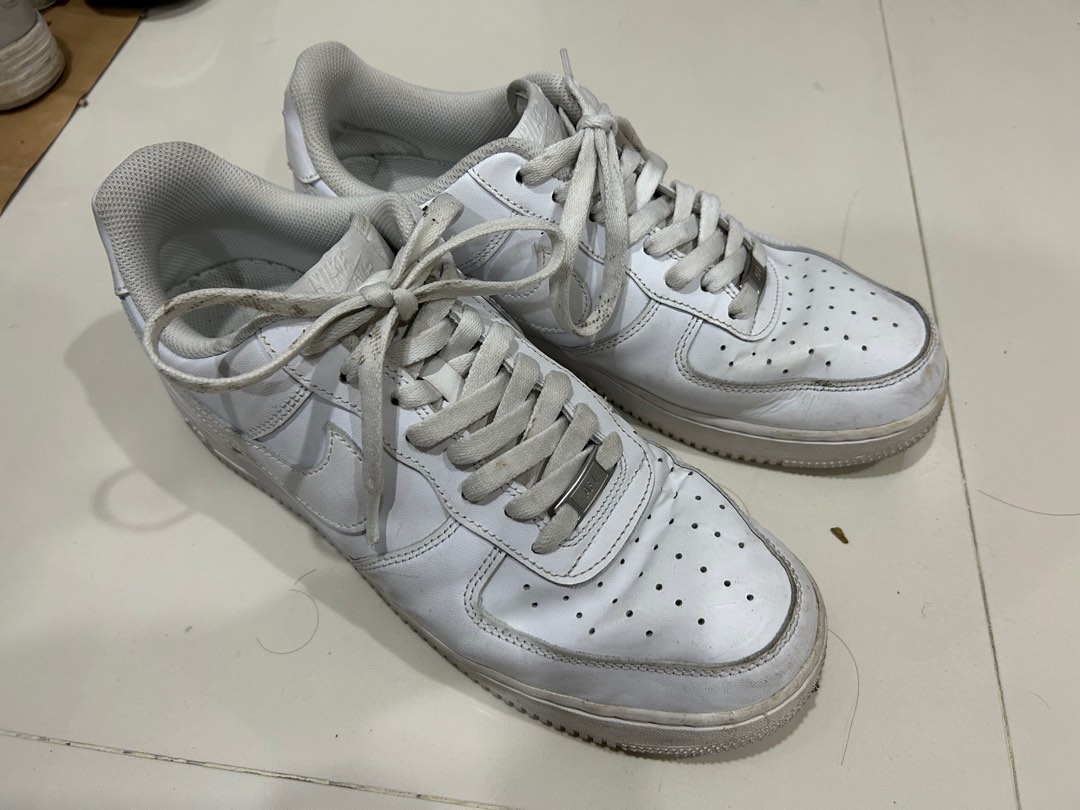 Nike air force 1 low men's white store