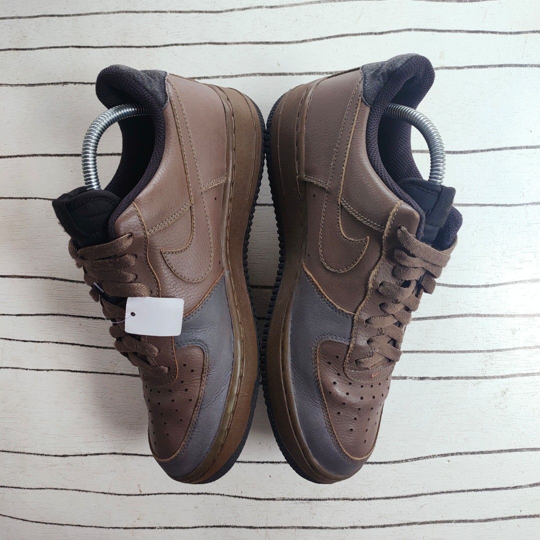 Nike Air Force 1 Dark Mushroom 8UK Well Used