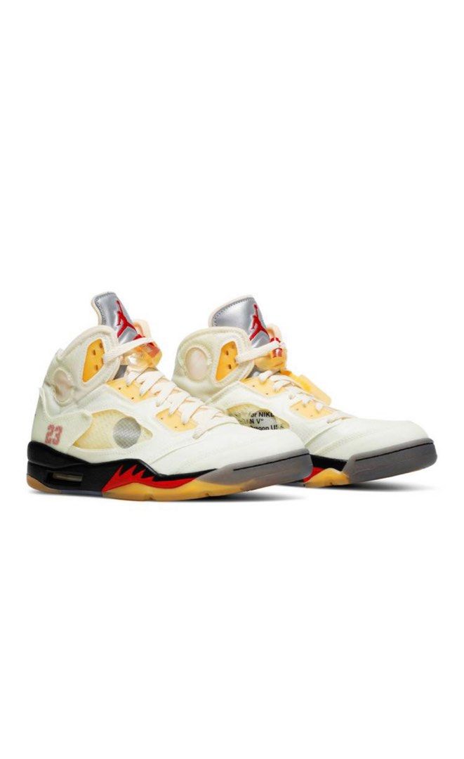Nike air jordan 5 white cheap
