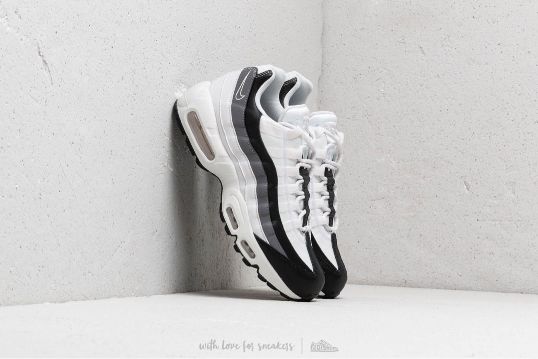 Womens air max 95 black and white on sale