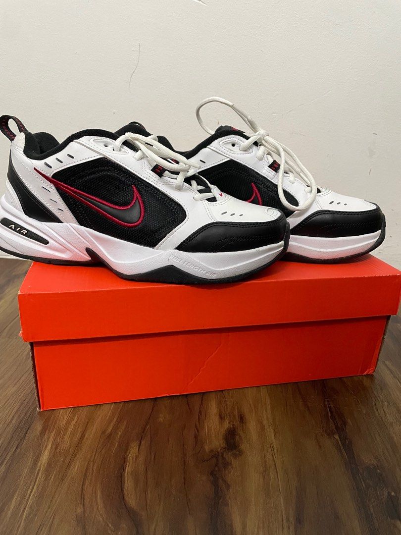 Nike air sales monarch iv red