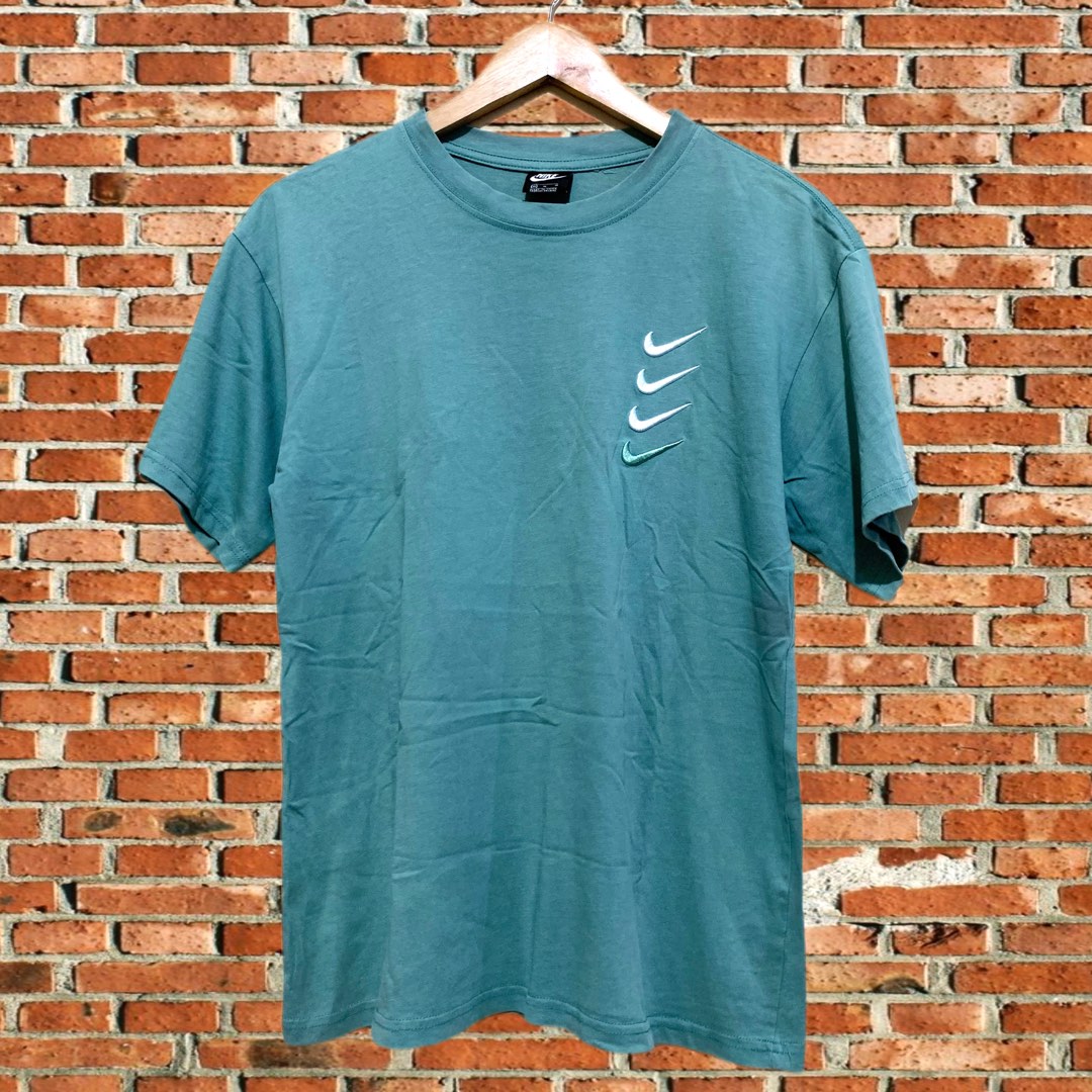 double nike swoosh shirt
