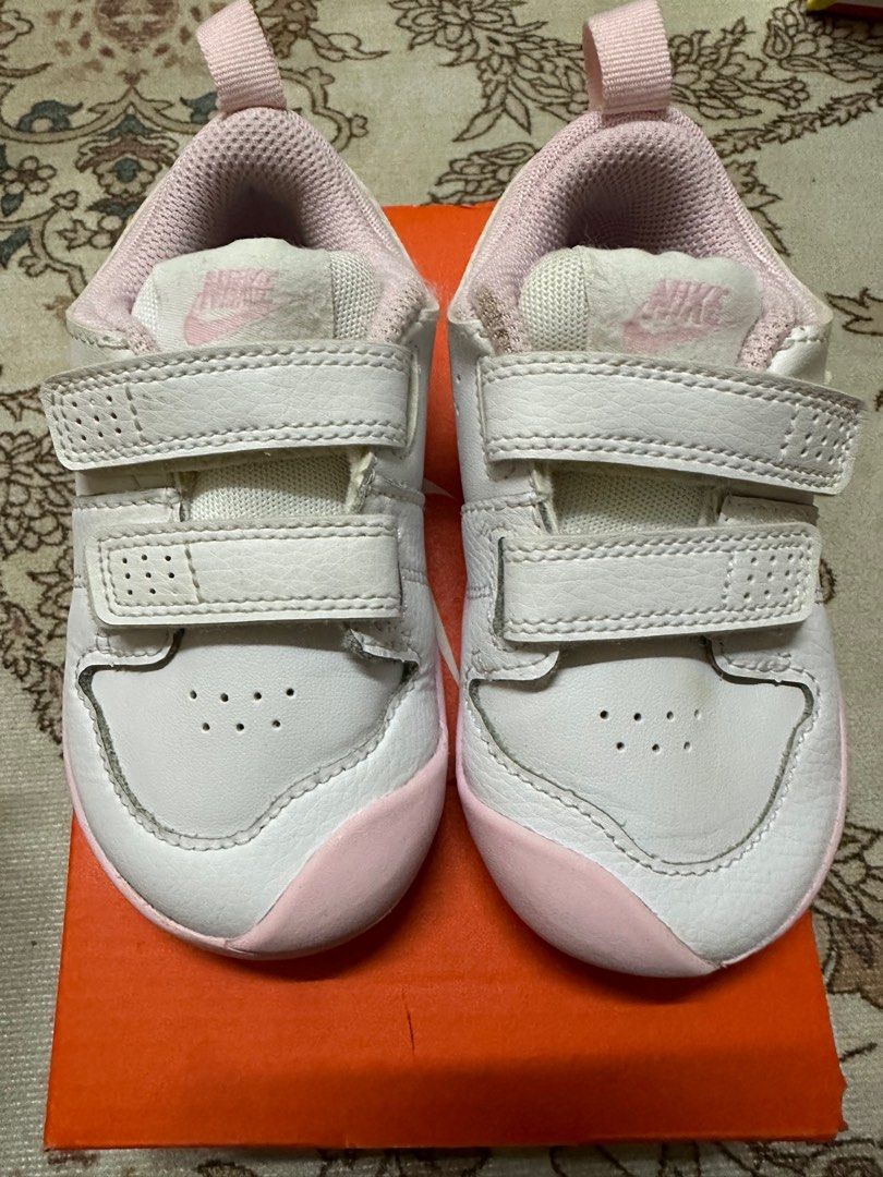 Nike Pico 5 White Pink Babies Kids Babies Kids Fashion on