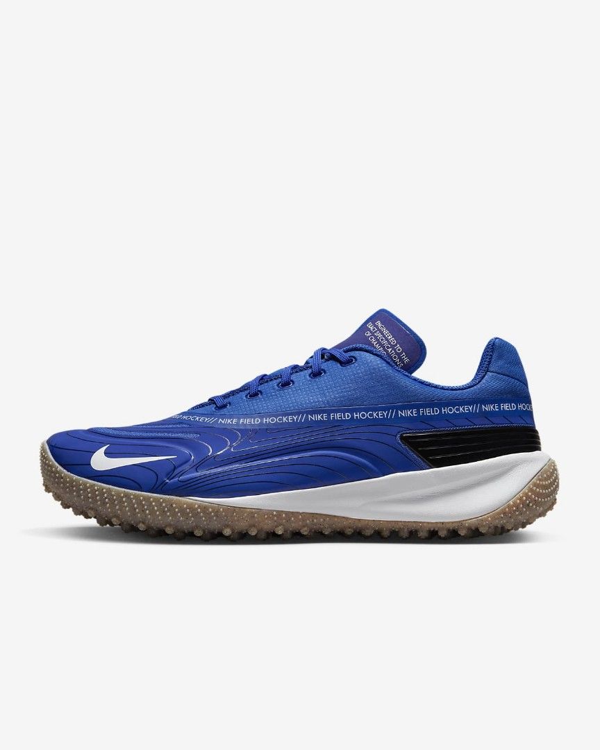 NIKE VAPOR DRIVE Field Hockey Shoe Astro Turf Trainers Blue