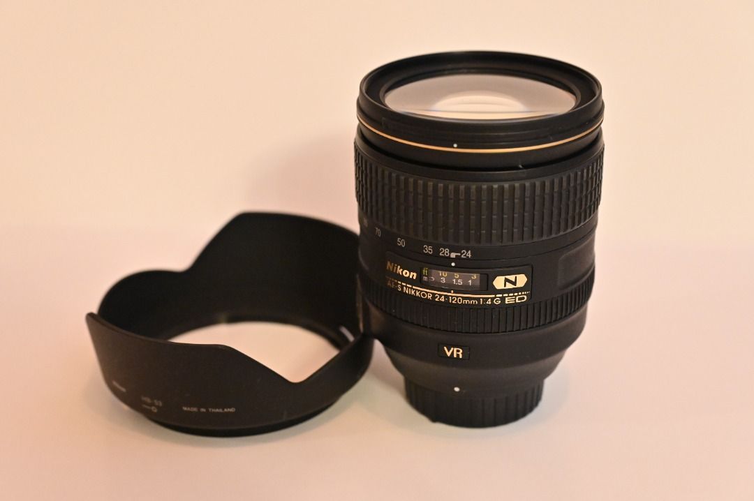 Nikon AF-S NIKKOR 24-120mm F4 G ED VR, 攝影器材, 鏡頭及裝備- Carousell