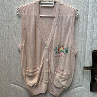 Nina ricci vest embroidery outer