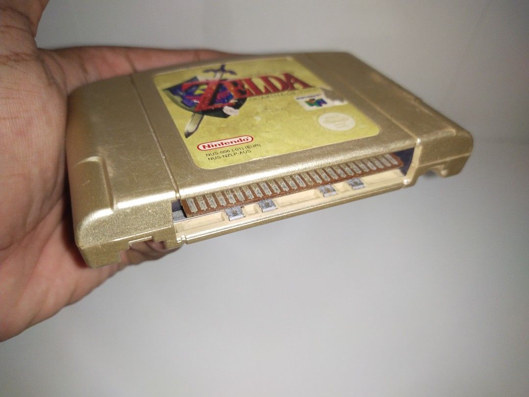Zelda gold outlet cartridge n64