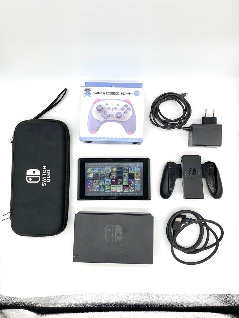 Nintendo Switch V2 Jailbreak 128GB Dual Mode, Video Gaming, Video Game