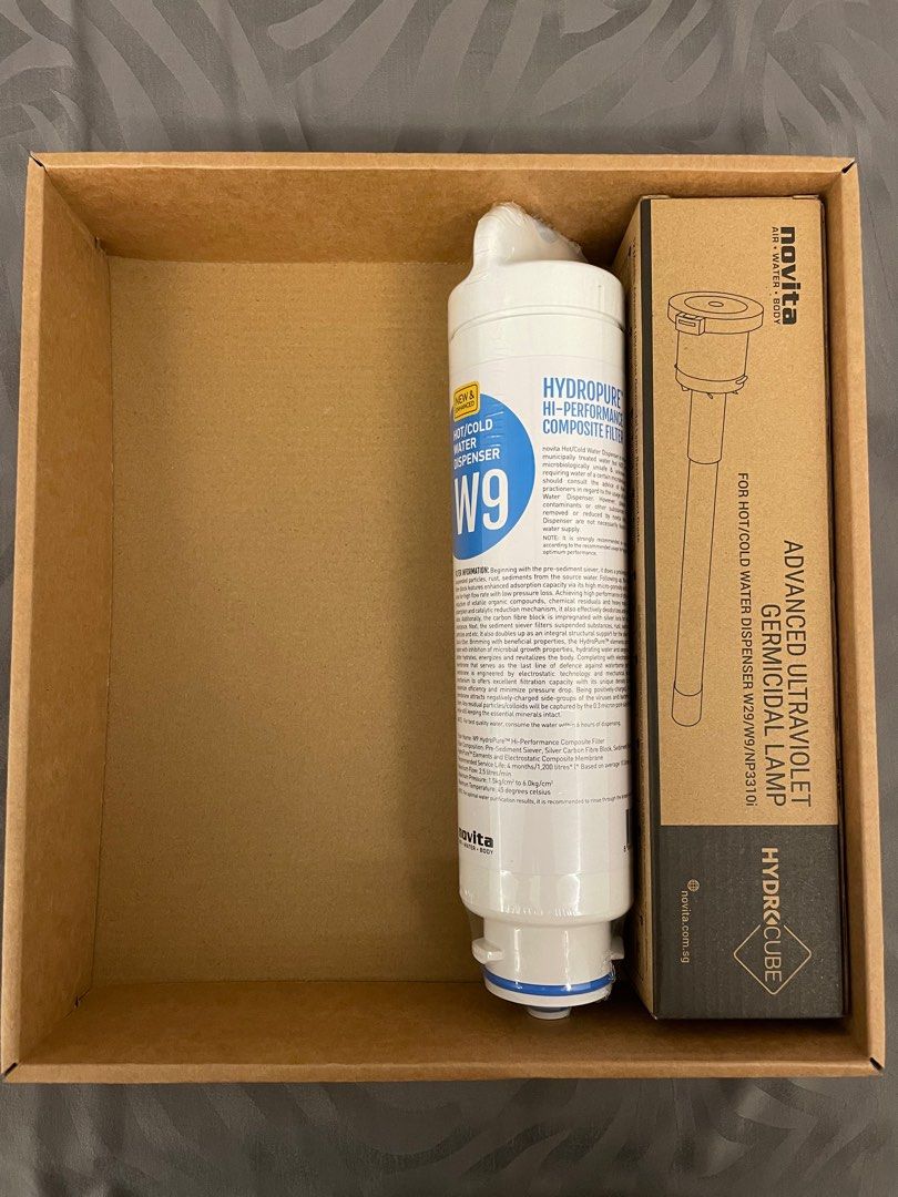 Novita W9 Filter Replacement Pack, TV & Home Appliances, Kitchen