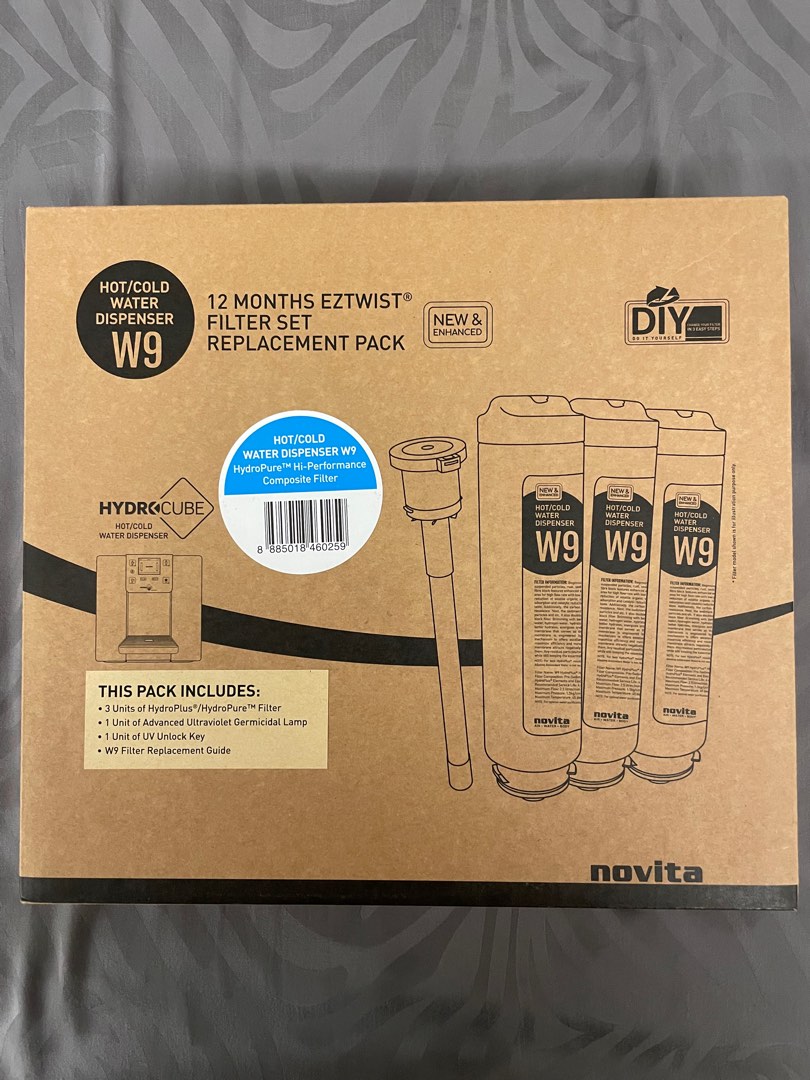 Novita W9 Filter Replacement Pack, TV & Home Appliances, Kitchen