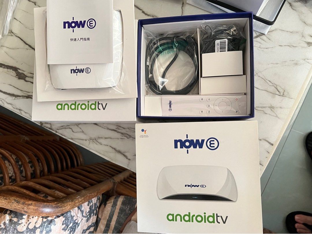 Now e Android TV 盒子機頂盒google play (可連YouTube viutv twitch