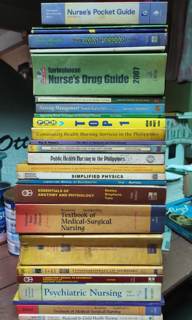 Nursing books take all on Carousell