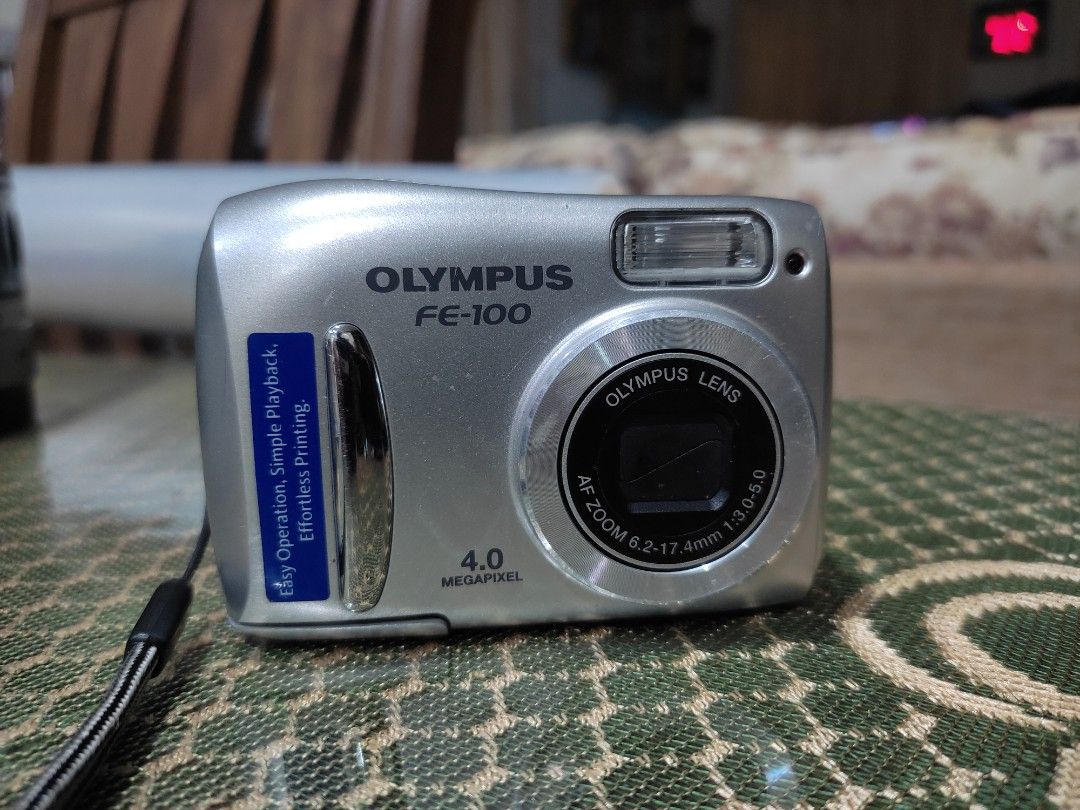 Olympus FE100 CCD Compact Camera, Photography, Cameras on Carousell