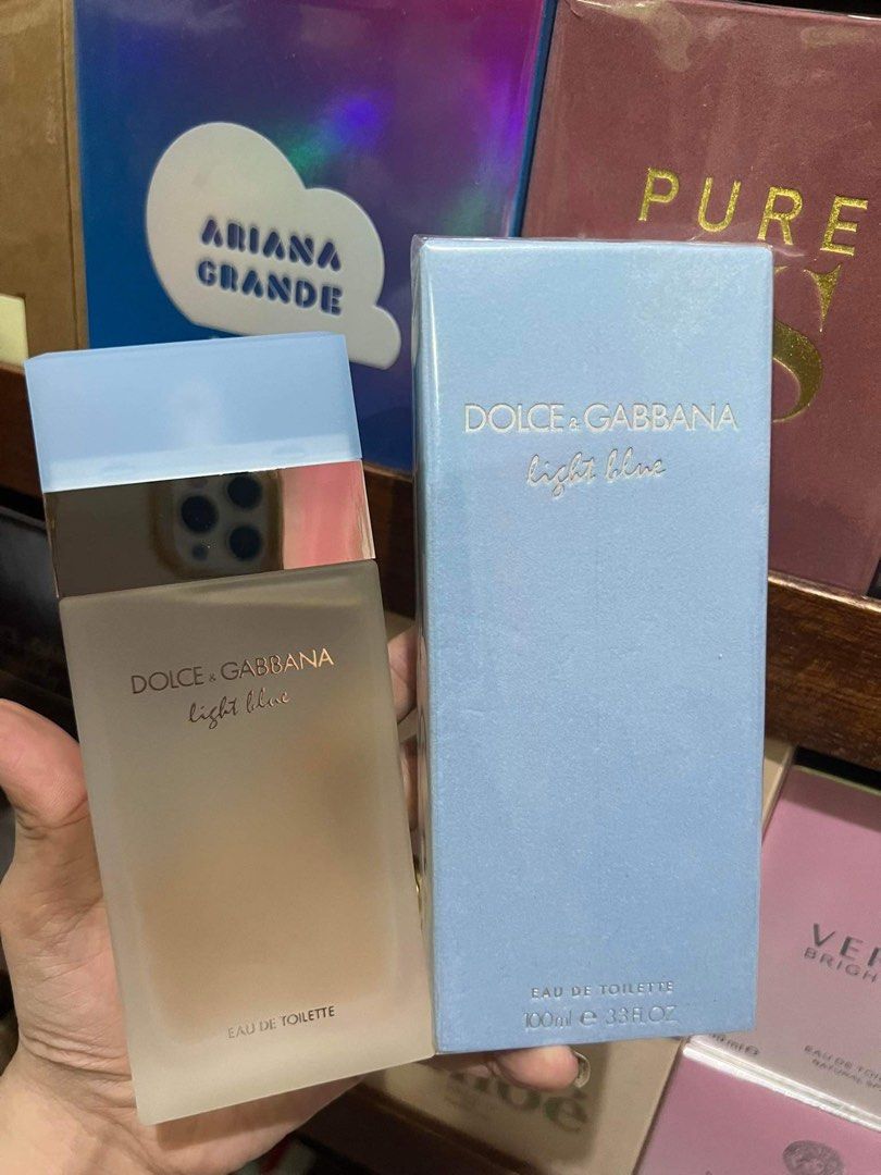 D & g light blue women deals