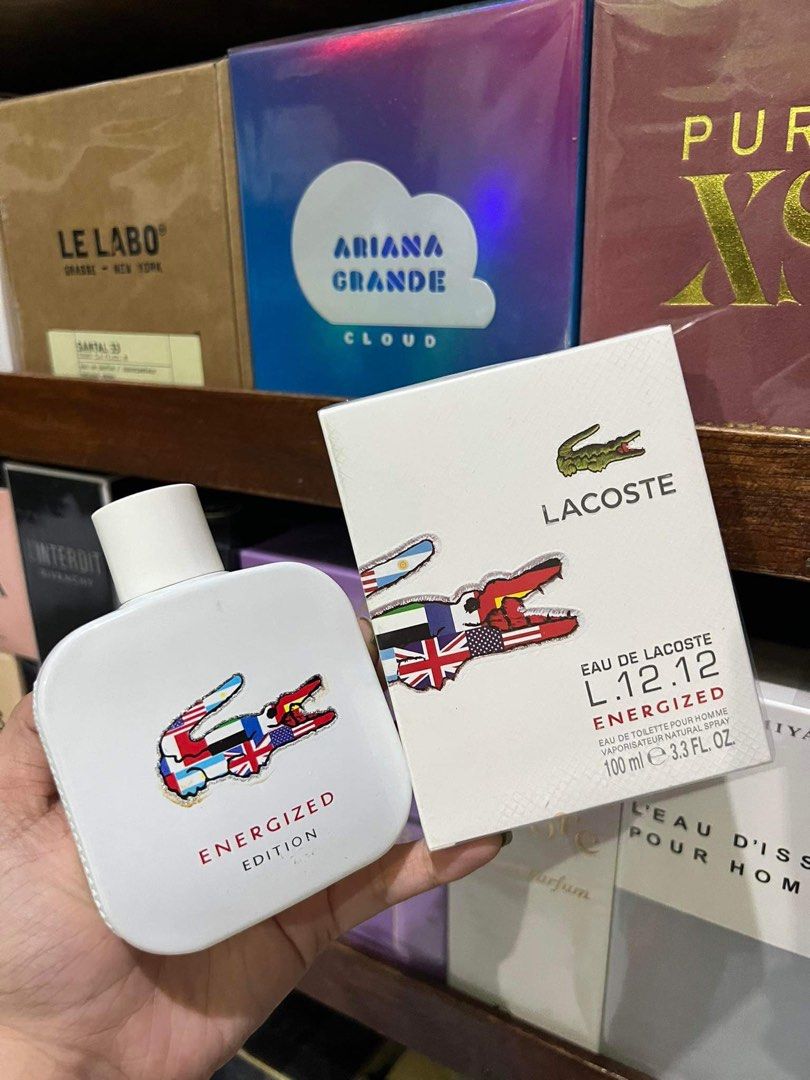 Energized deals edition lacoste