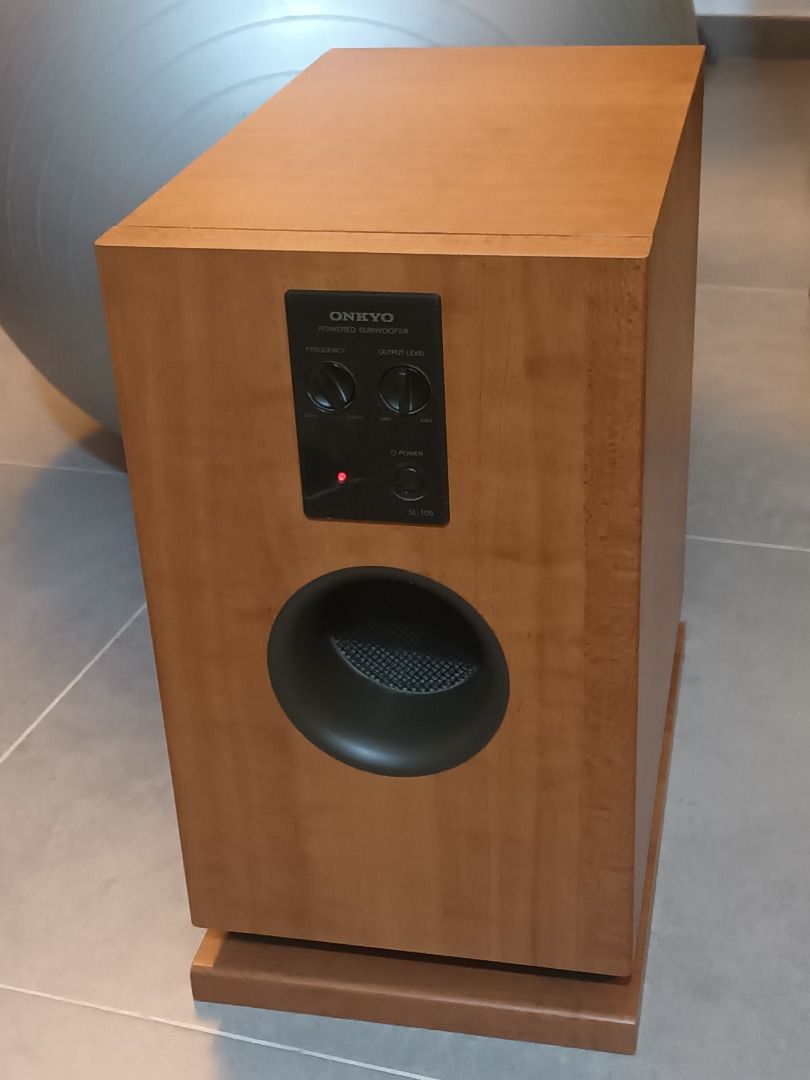 ONKYO POWERED SUBWOOFER SL-105 - スピーカー