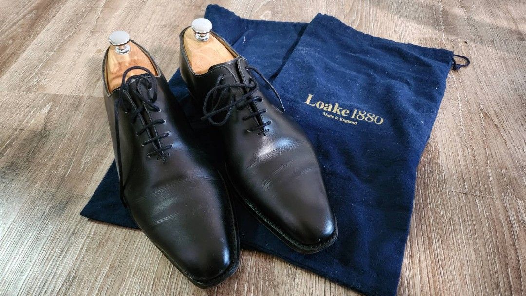 Orbans wholecut black shoes