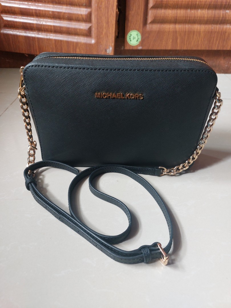 Unboxing] MICHAEL KORS Jet Set Small Saffiano Leather Chain