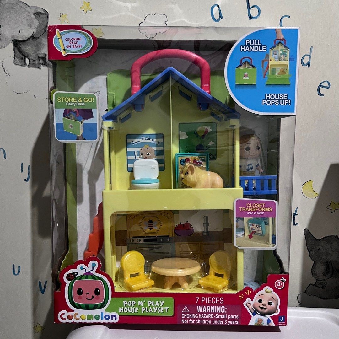 ORIGINAL Set Mainan Pop N Play House on Carousell