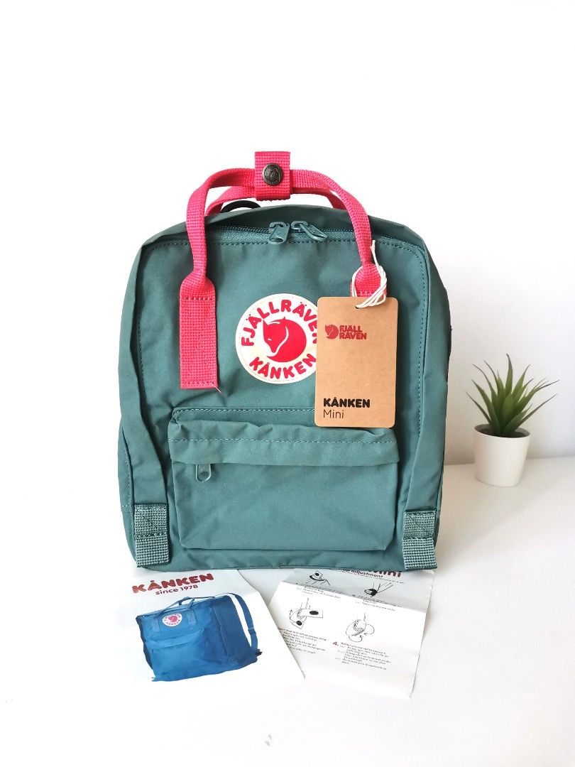 Frost green and peach pink kanken new arrivals