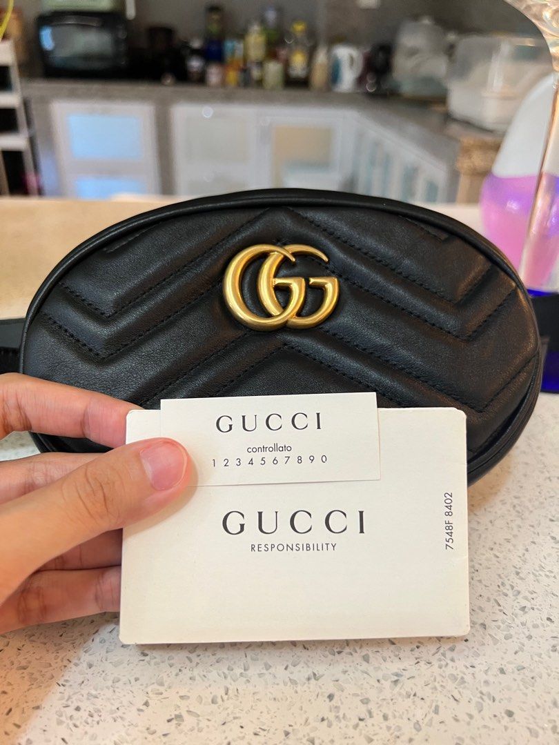 Original Gucci Marmont Belt Bag