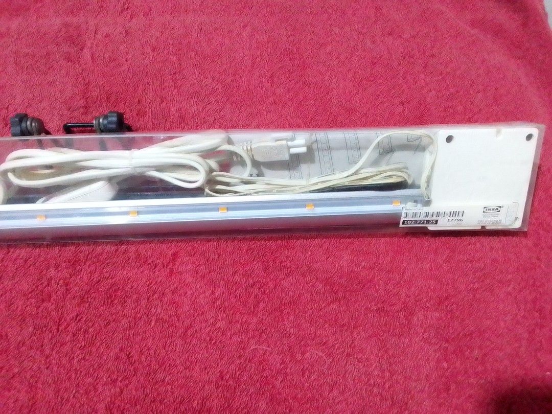 ORIGINAL IKEA LED motion sensor strip lights for Wardrobe. on Carousell
