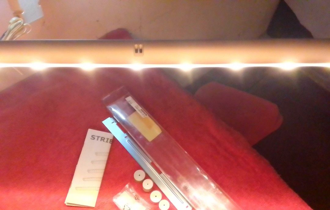 ORIGINAL IKEA LED motion sensor strip lights for Wardrobe. on Carousell