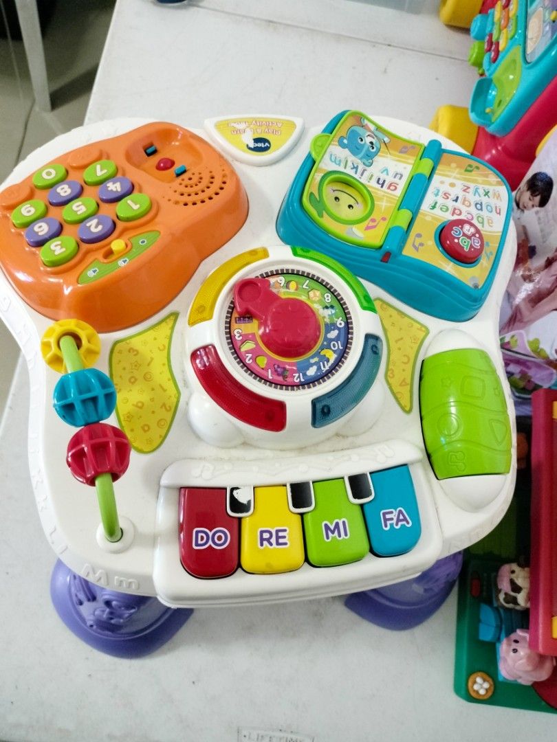 ORIGINAL VTECH BABY PLAY & LEARN ACTIVITY TABLE (Category: Infant Playtime) located in Bulacan. Submitted by brandnewprelovedstuffatbp. (Listing ID 1244575006, Image 2). Description: ‼️EXCELLENT USED CONDITION‼️ ‼️ORIGINAL‼️.