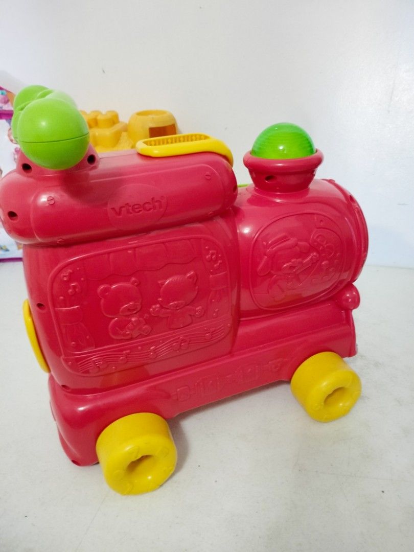 ORIGINAL VTECH SIT-TO-STAND ULTIMATE ALPHABET TRAIN (Category: Infant Playtime) located in Bulacan. Submitted by brandnewprelovedstuffatbp. (Listing ID 1244577150, Image 3). Description: ‼️LIKE NEW CONDITION‼️ ‼️ORIGINAL‼️ ‼️SOUND IS WORKING‼️.