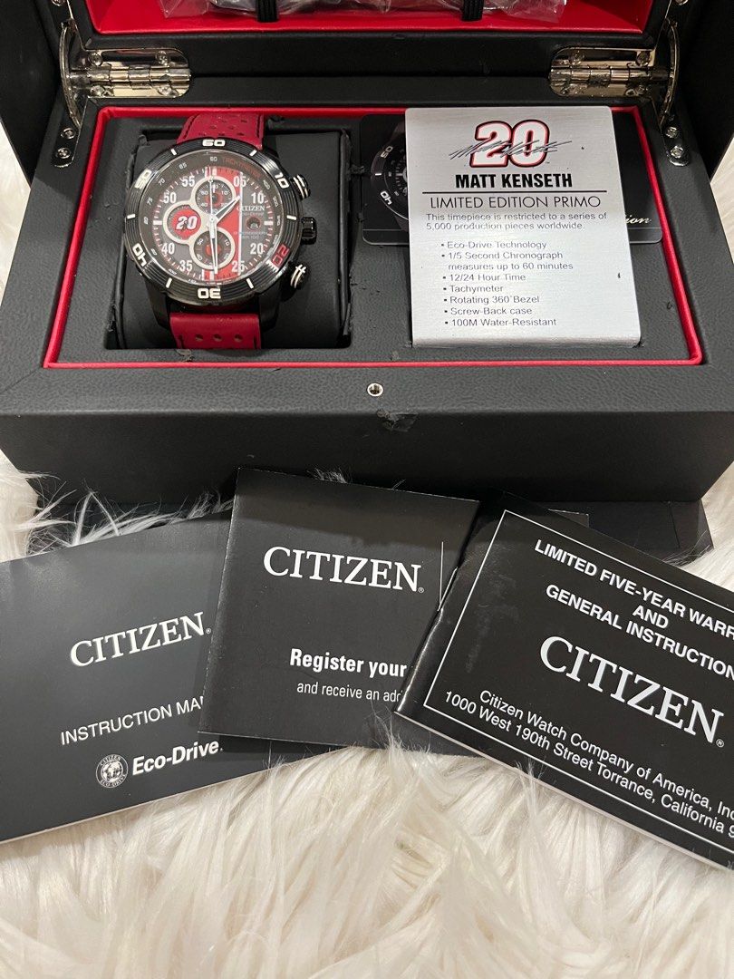 [Original] Watch Citizen (Matt Kenseth) - Limited Edition (5000 pcs  worldwide)