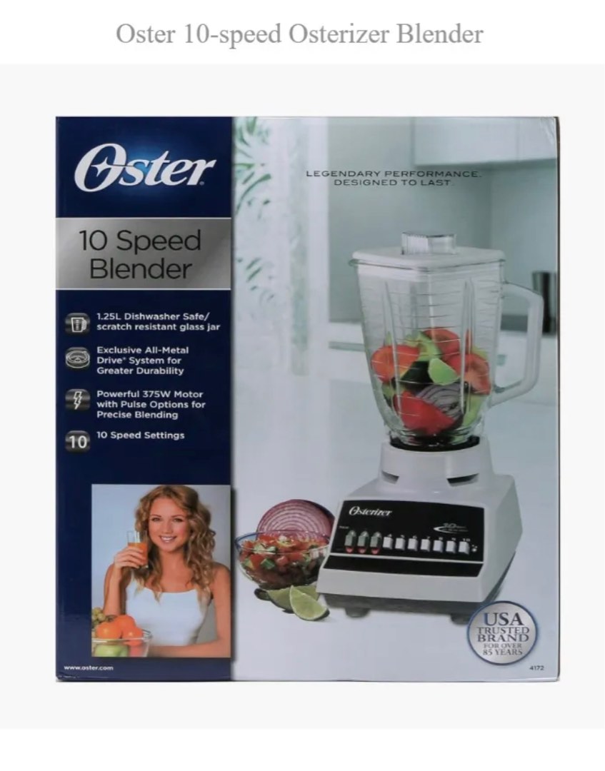 Oster 10 speed blender, TV & Home Appliances, Kitchen Appliances
