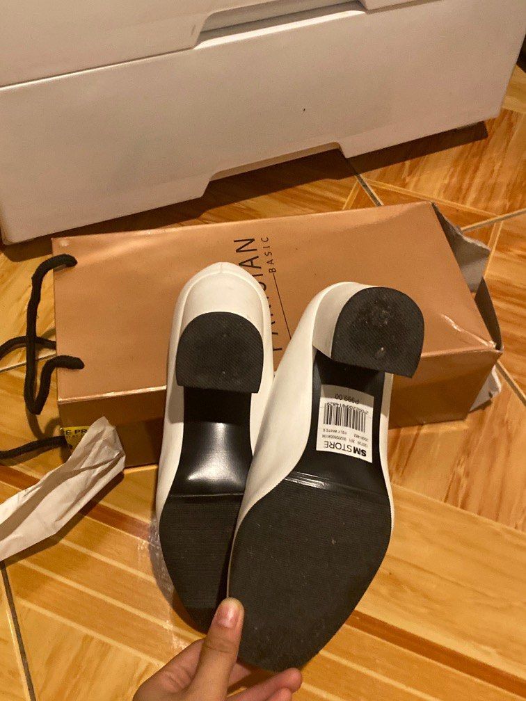Parisian White Shoes on Carousell