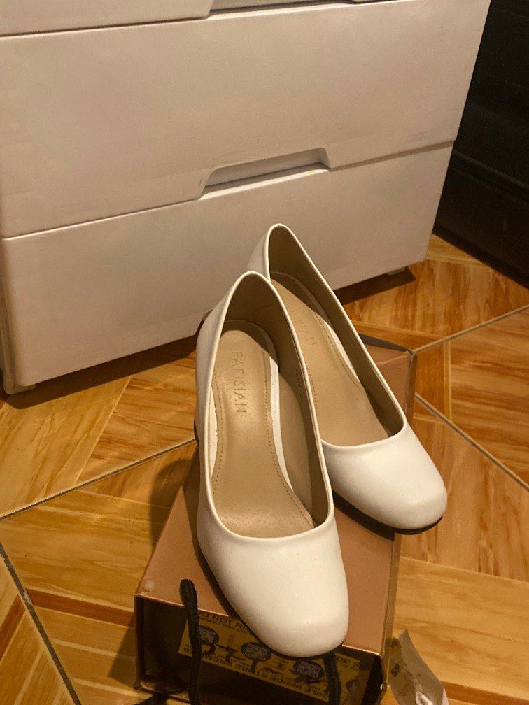 Parisian White Shoes on Carousell