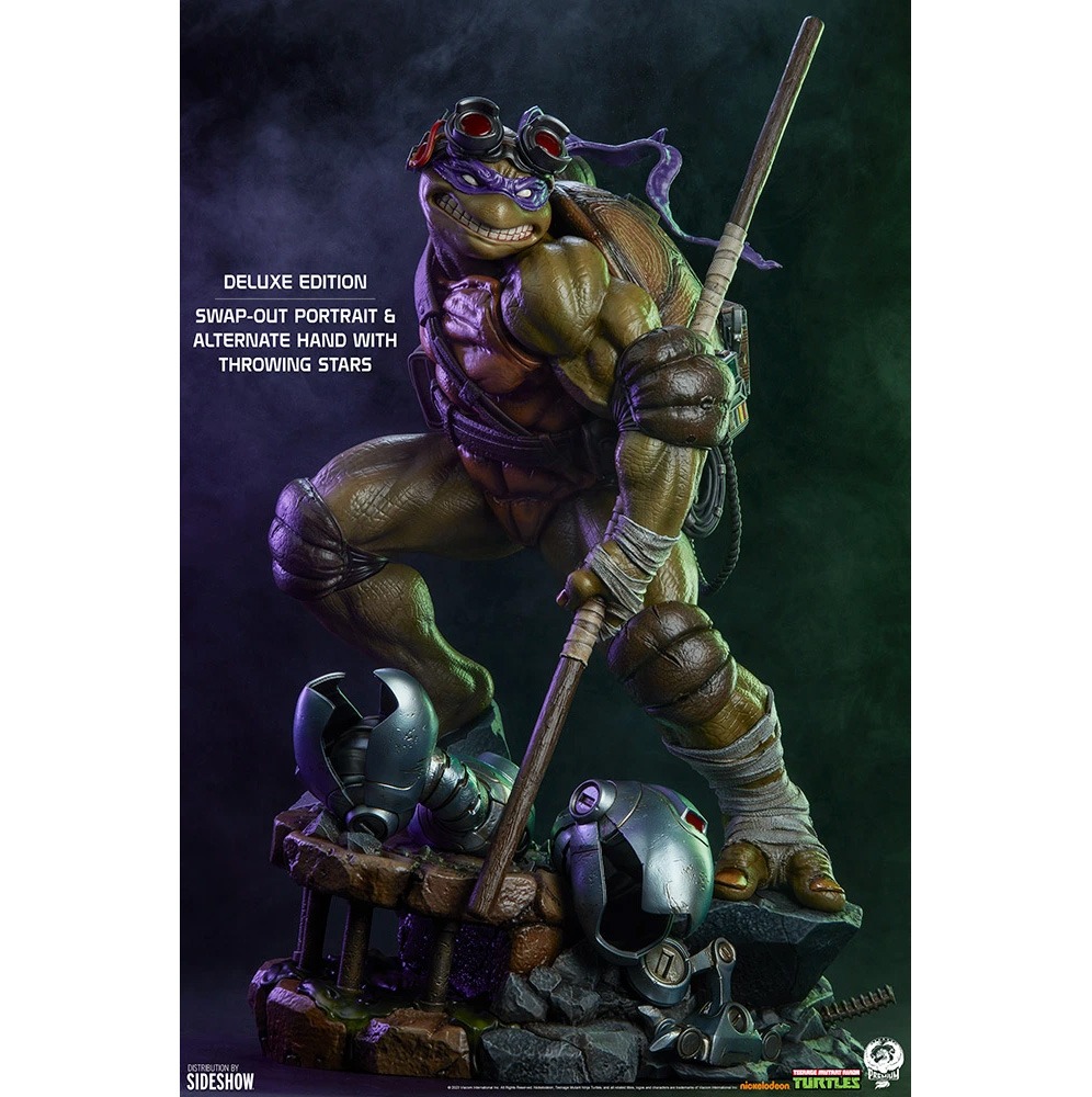 PCS Sideshow 1:3 Scale Teenage Mutant Ninja Turtles Donatello (Deluxe ...