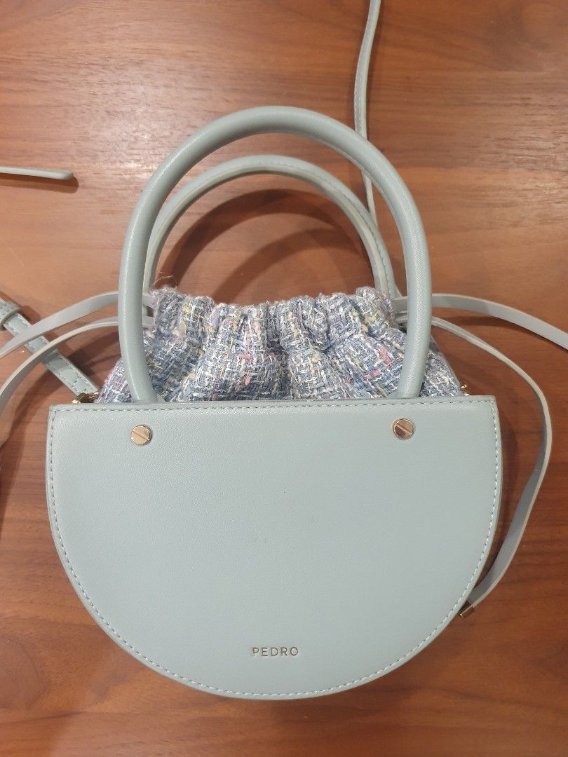 Pedro tweed shoulder bag best sale