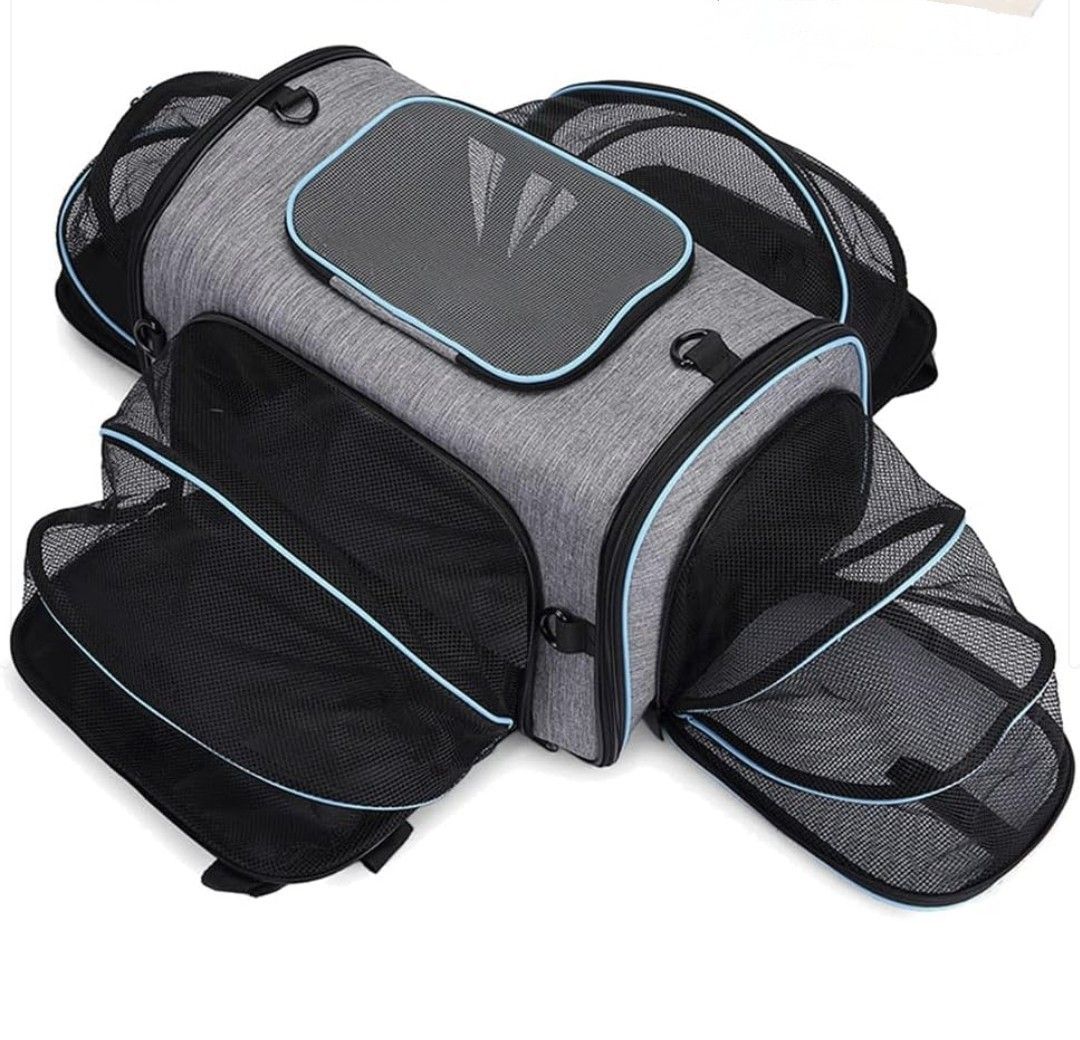 Pet Carrier Expandable Dog Cat 4 way Pet Supplies Homes Other