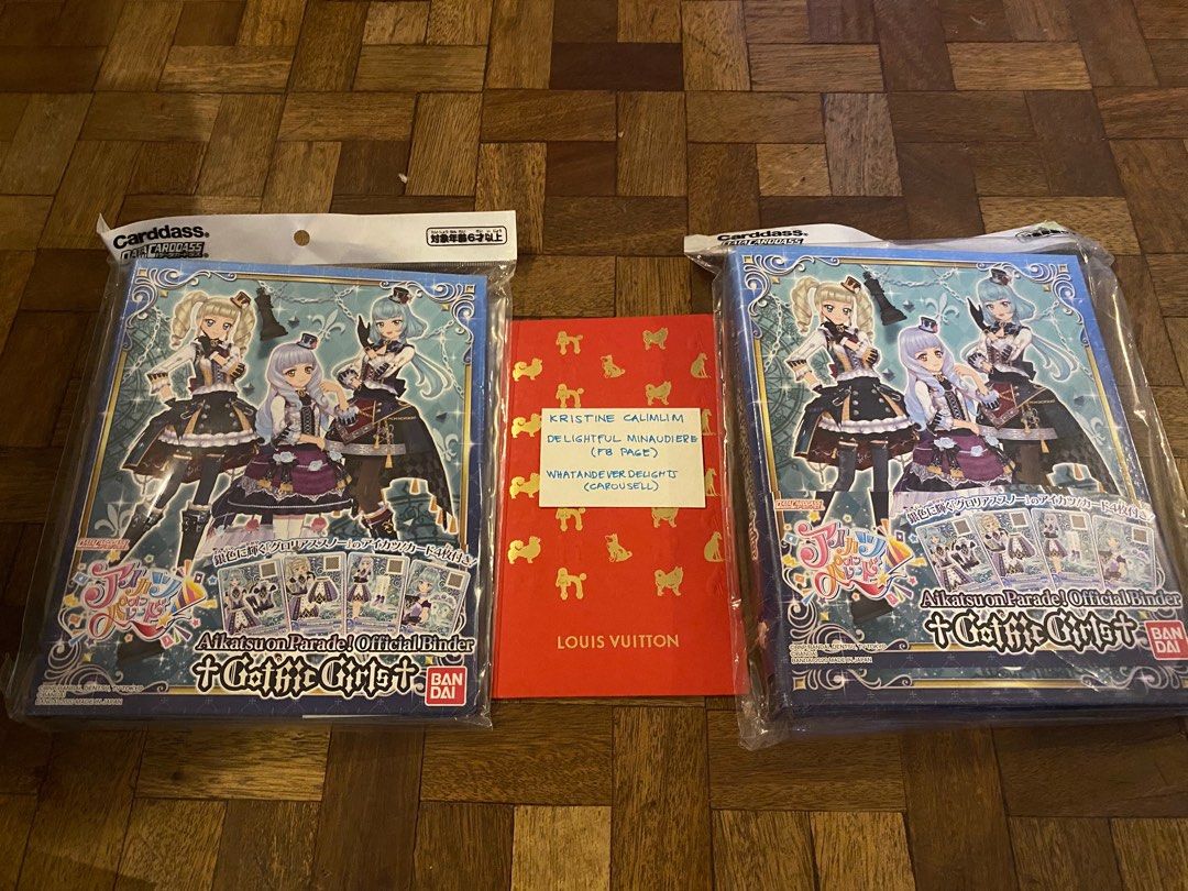 Planner binder anime with cards (Category: Stationery & School Supplies) located in San Pedro. Submitted by whatandeverdelights (Listing ID 1244453331, Image 1). Description: All sales are final shipping care of buyer LLM grab or jnt.