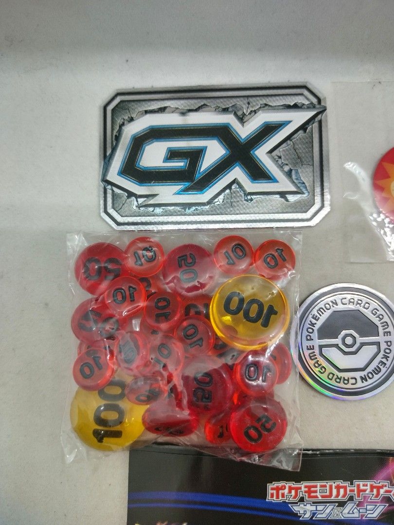 Pokemon Trading Card Game Coin and Damage Counters Pokemon TCG Coin