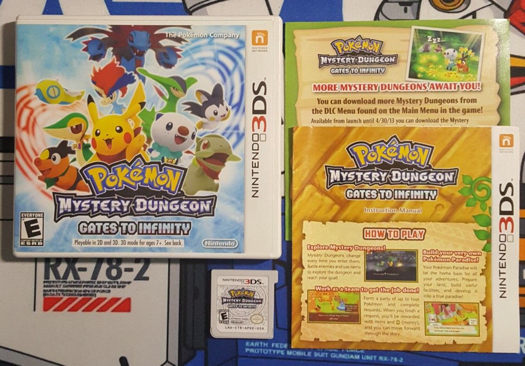 Pokemon Mystery Dungeon Gates to infinity 3DS Video Gaming