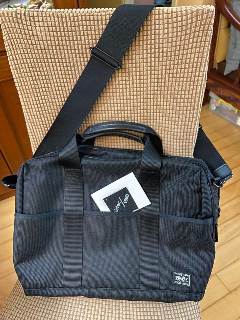 Porter Stage 2way Briefcase Yoshida Bag Airtec 1680 made In Japan 