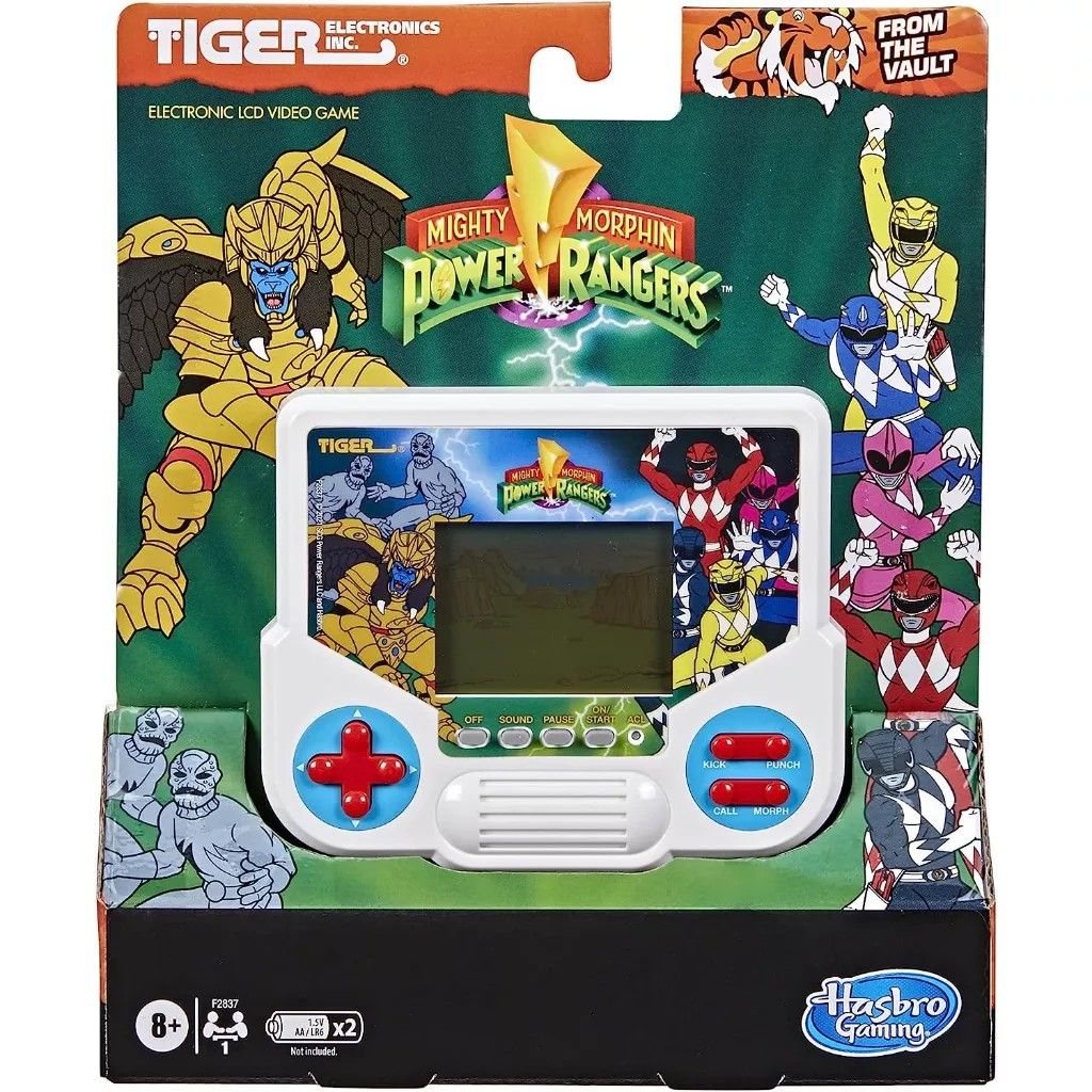 Power Rangers Electronic Retro Video Game Handheld 90s Toy Hasbro on ...