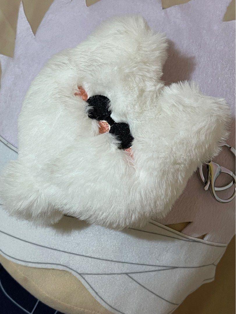 Pre order gojo cat plush charm on carousell