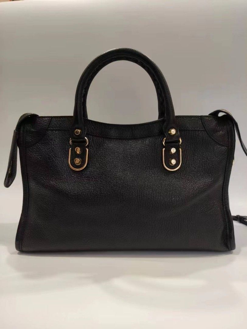 Preloved Balenciaga Metallic Edge Small City Bag Luxury Bags