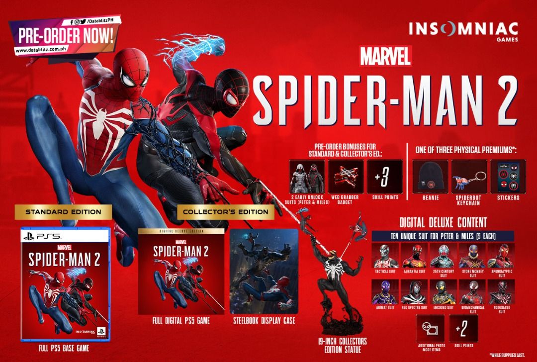 Ps5 spider man online edition pre order