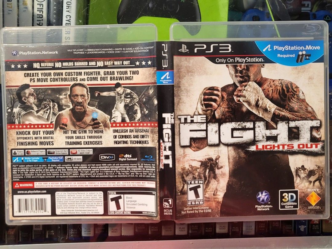 PS3 Move The Fight, Video Gaming, Video Games, PlayStation on Carousell