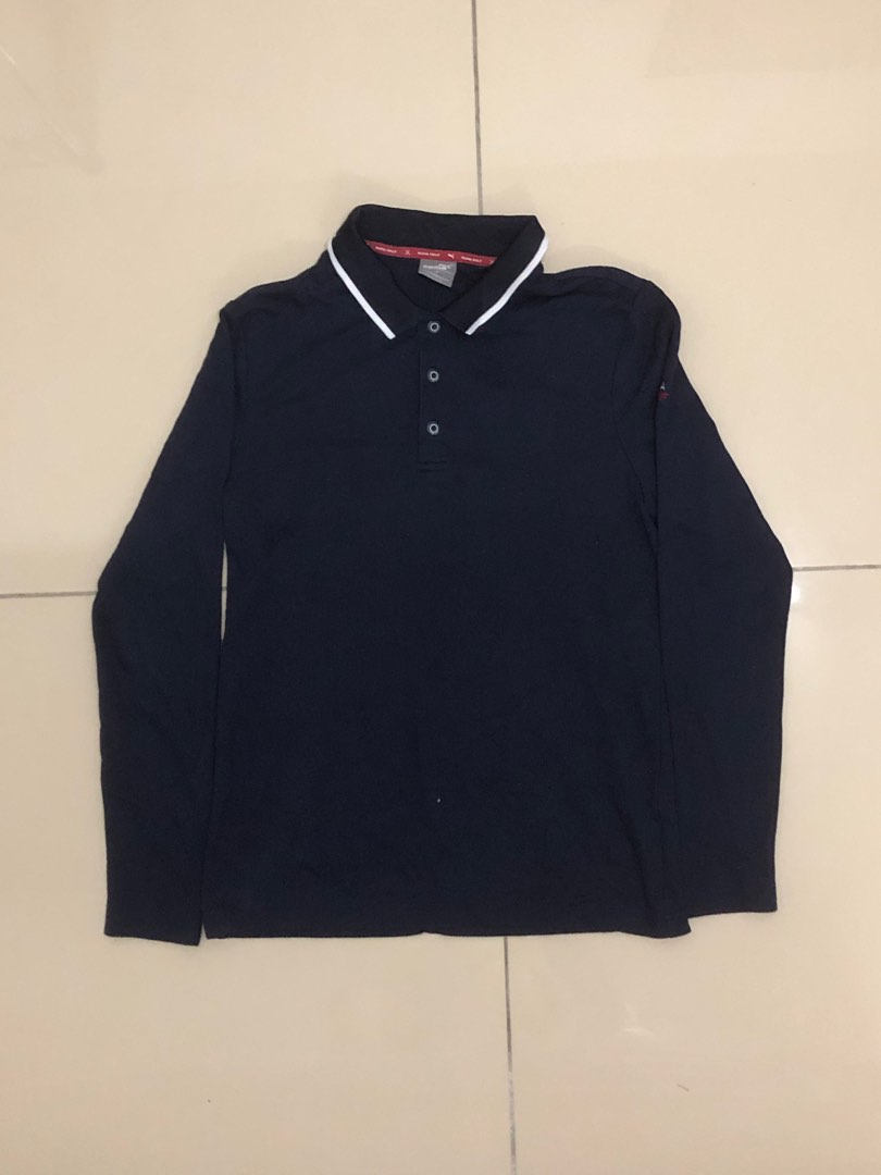 Puma golf long sleeve polo hotsell