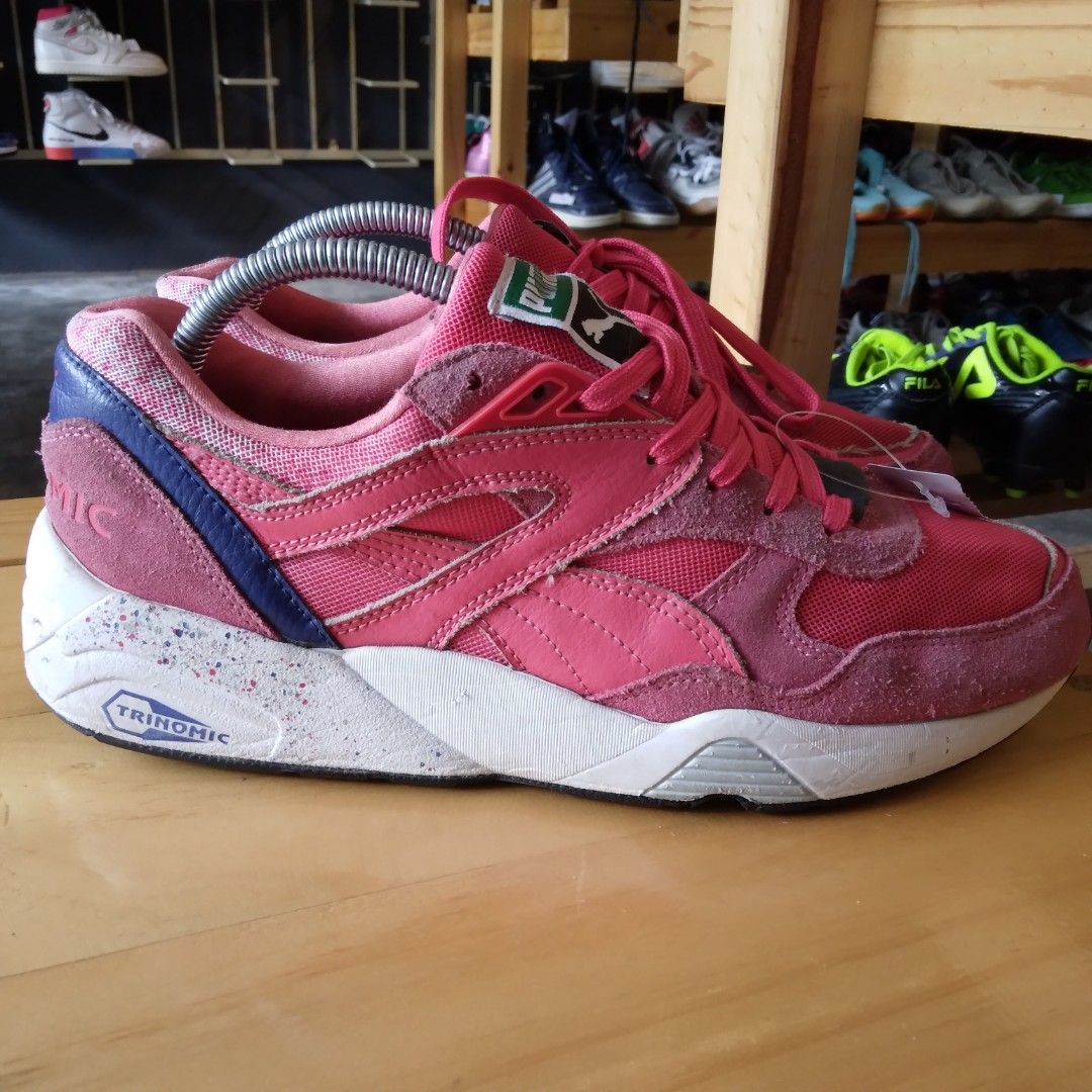 Puma trinomic r698 mens pink hot sale