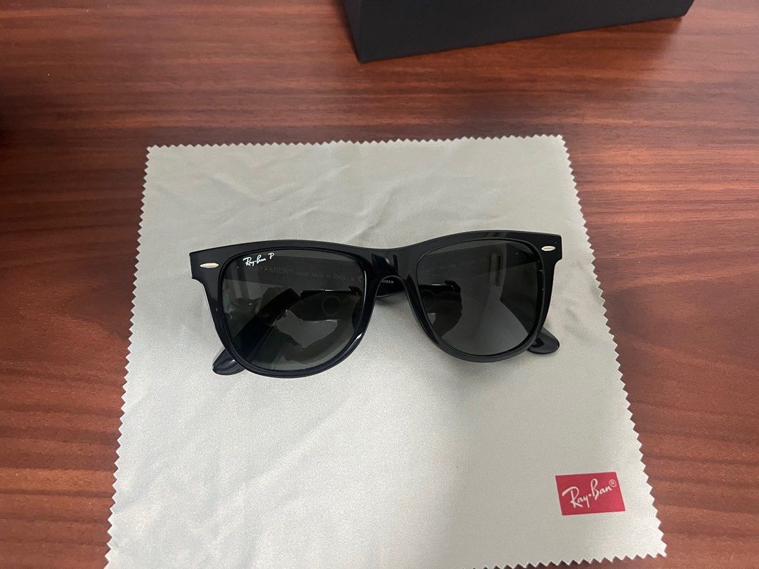 Ray Ban RB4264 Chromance Mirrored Square Sunglasses reduced to