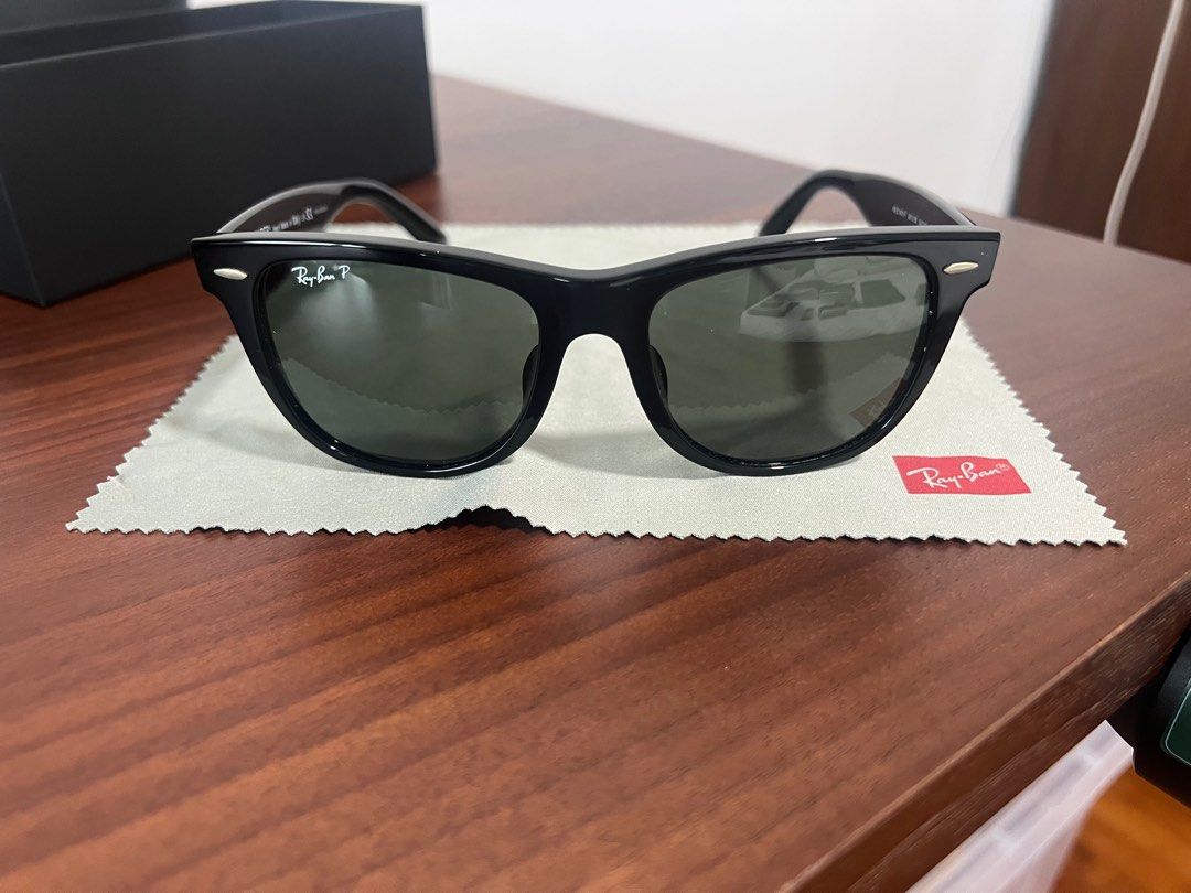 Ray Ban RB4264 Chromance Mirrored Square Sunglasses reduced to